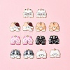 14Pcs 7 Colors Alloy Pendants FIND-FS0003-01-7
