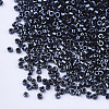 Electroplate Glass Cylinder Beads SEED-Q036-01A-B01-3