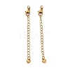 925 Sterling Silver Chain Extenders STER-D036-28AG-1
