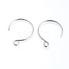 304 Stainless Steel Earring Hooks STAS-O119-10P-A-2