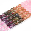 Natural & Synthetic Mixed Gemstone Beads Strands G-D080-A01-01-01-4