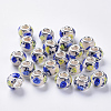 Handmade Lampwork European Beads LAMP-S193-009D-1
