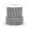 Iron Rhinestone Strass Chains CH-YW0003-01B-NF-1