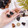   60Pcs 3 Colors PU Leather Cord Ends FIND-PH0006-58-3