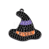 Rack Plating Brass Cubic Zirconia Pendants KK-D031-07-2
