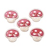 2-Hole Printed Opaque Resin Buttons RE-CBA2C75-04F-1