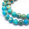 Natural Imperial Jasper Beads Strands G-I122-6mm-10-4
