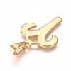 304 Stainless Steel Pendants STAS-L210-06C-G-2