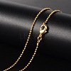 Brass Necklaces X-MAK-K003-09G-1