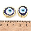 Handmade Evil Eye Lampwork Beads LAMP-D006-08G-11-3
