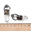 Natural Quartz Crystal Faceted Pointed Bullet Big Pendants G-A221-08-3