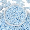 Opaque Colours Luster Glass Seed Beads X1-SEED-P008-01C-09-3