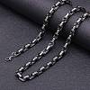 Stainless Steel Byzantine Chains Necklaces for Men FS-WG56795-53-1