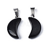 Spray Painted Glass Pendants GLAA-N035-021-H01-2