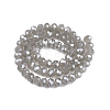 Electroplate Glass Beads Strands EGLA-A044-J8mm-A10-3