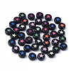 Opaque Black Acrylic Beads MACR-S273-44-1