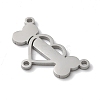 Tarnish Resistant 304 Stainless Steel Chandelier Component Links STAS-U010-23P-2