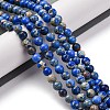 Dyed Natural Regalite/Imperial Jasper/Sea Sediment Jasper Beads Strands G-B124-C02-01-2