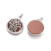 Synthetic Goldstone Pendants G-L512-J20-2