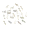 10G Ceylon Glass Twist Bugle Beads X-SEED-L012-01B-3