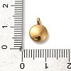 304 Stainless Steel Black Enamel Charms LS-STAS-R009-02G-03-3