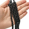 Eco-Friendly Dyed Glass Pearl Round Beads Strands LS-HY-A002-6mm-RB080-4