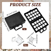 Rectangle Aluminum Alloy with MDF Organizer Cases ODIS-WH0108-093A-2
