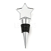 Alloy Wine Bottle Stopper Cabochon Settings AJEW-Z016-02C-P-1