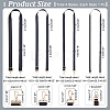 4Pcs 4 Style Canvas Adjustable Bag Straps FIND-WR0009-22-2