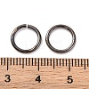 Brass Saw Cut Open Jump Rings KK-G514-01G-B-4