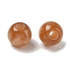 Opaque Resin European Beads RESI-F073-14-2