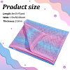 Rainbow Color Polyester Mesh Fabric DIY-WH0504-162A-2