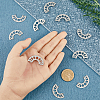 304 Stainless Steel Pendants STAS-DC0011-69-4