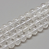 Natural Quartz Crystal Beads Strands G-R446-10mm-29-1
