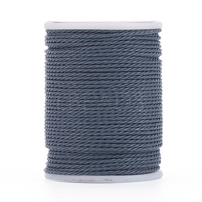 Round Waxed Polyester Cord YC-G006-01-1.0mm-17-1