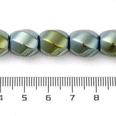 Electroplated Non-Magnetic Synthetic Hematite Beads Strands G-P518-05E-1