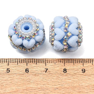 Rwsin & Acrylic & ABS Imitation Pearl Beads RE-CBA1913-03G-1