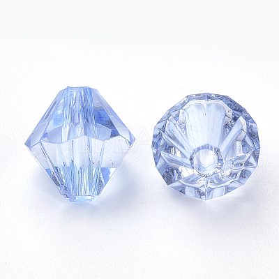 Transparent Acrylic Beads TACR-S146-4mm-16-1