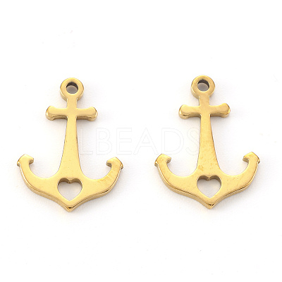 PVD Vacuum Plating 304 Stainless Steel Charms LS-X-STAS-N092-100G-1