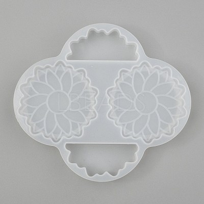 Flower Straw Topper Silicone Molds Decoration DIY-J003-06-1