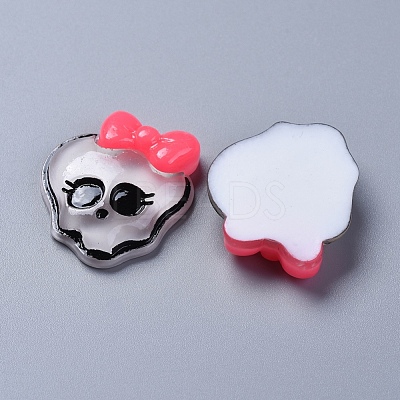 Halloween Theme Opaque Resin Cabochons RESI-D0003-03-1