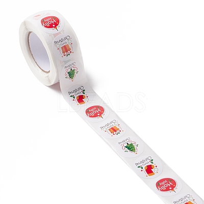 Christmas Theme Self-Adhesive Stickers DIY-A031-01-1
