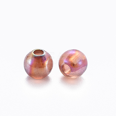 Transparent Acrylic Beads MACR-S370-B6mm-765-1