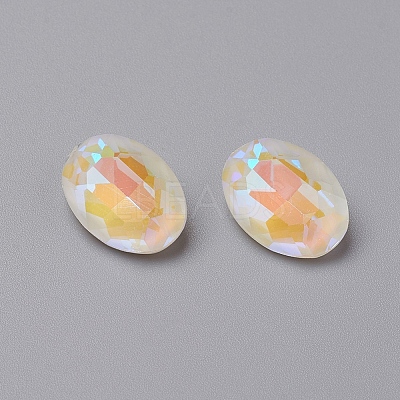 Glass Rhinestone Cabochons X-RGLA-I002-A03-1