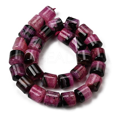 Natural Agate Beads Strands G-F820-P01-01G-1