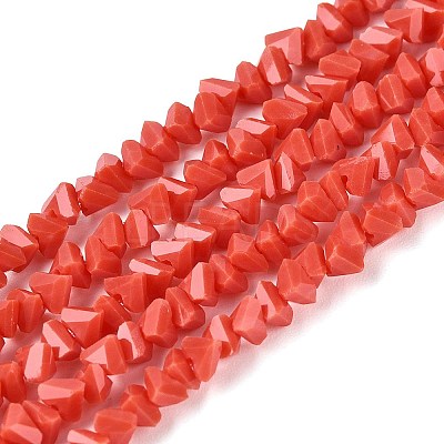 Opaque Glass Beads Strands GLAA-N019-3mm-08-1