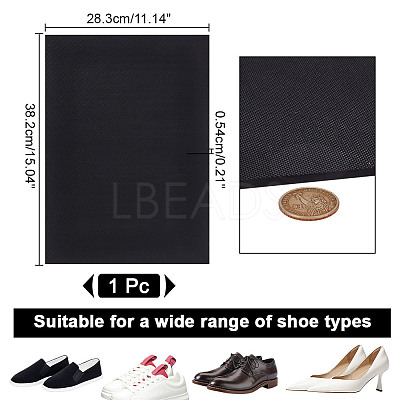 Anti Skid Rubber Shoes Bottom Heel Sole FIND-WH0165-56B-02-1