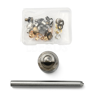 4 Sets Alloy Shoe Buckles with Gasket FIND-PH0003-64B-1