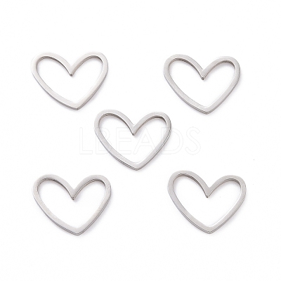 Non-Tarnish 201 Stainless Steel Linking Rings LS-STAS-R111-LA105-01-1