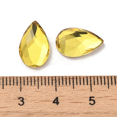 Glass Rhinestone Cabochons RGLA-P037-15A-D226-1